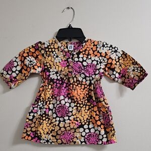 Carter’s Toddler Girl 3T Retro Floral Mod Dot Tunic Dress - Bundle & Save